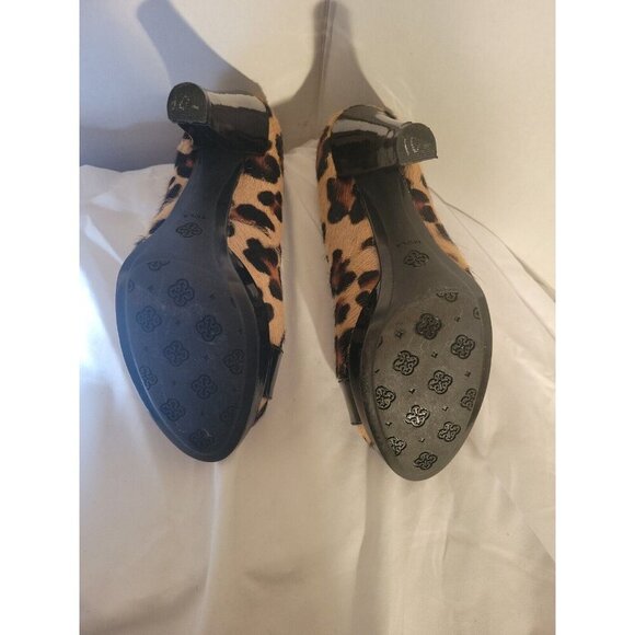 ISOLA  Animal Hair Print Buckle Front 7.5 Mobwife‎ Sexy NWOT Maximalist Party - Picture 6 of 11